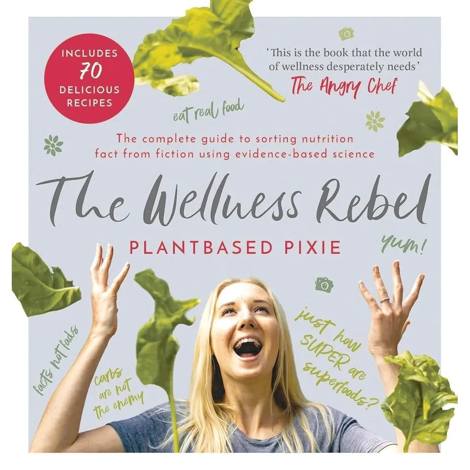 Plant Powered Plus, Wellness Rebel,Natural Plant Protein Cookbook 3 Books  Collection Set
