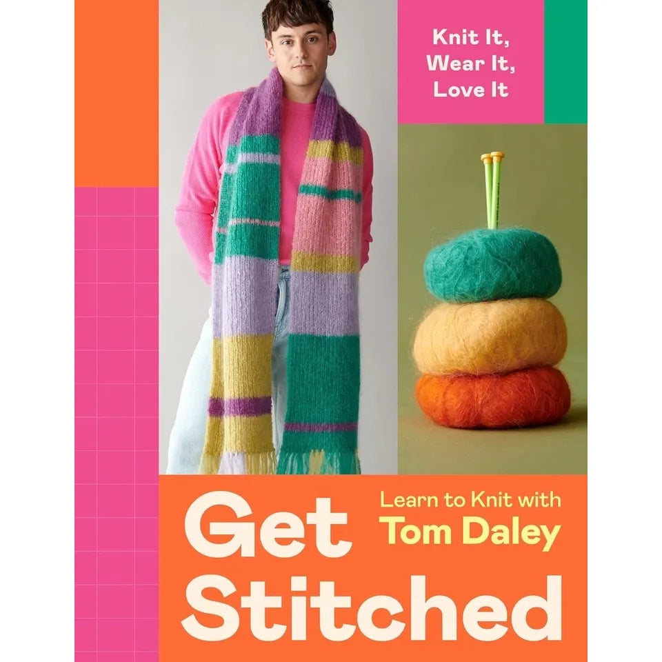 Tom Daley Collection 2 Books Set(Get Stitched,Get Hooked)