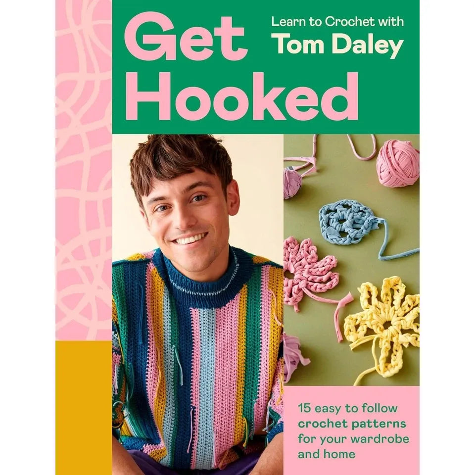 Tom Daley Collection 2 Books Set(Get Stitched,Get Hooked)