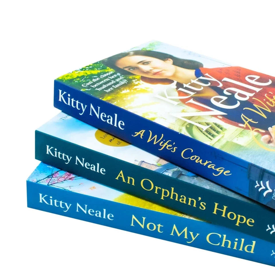Kitty Neale Collection 3 Books Set(Not My Child, An Orphans Hope & A Wife Courage)