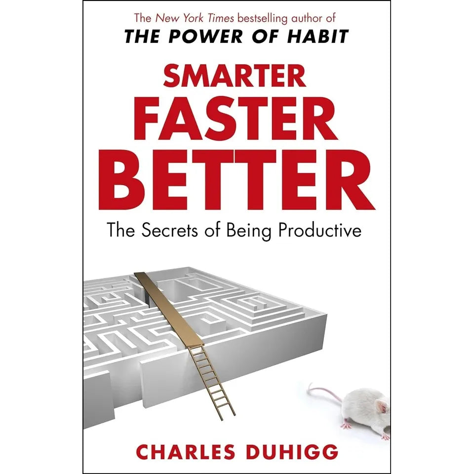 Charles Duhigg Collection 3 Books Set(Supercommunicators ,Smarter Faster Better  & The Power of Habit)