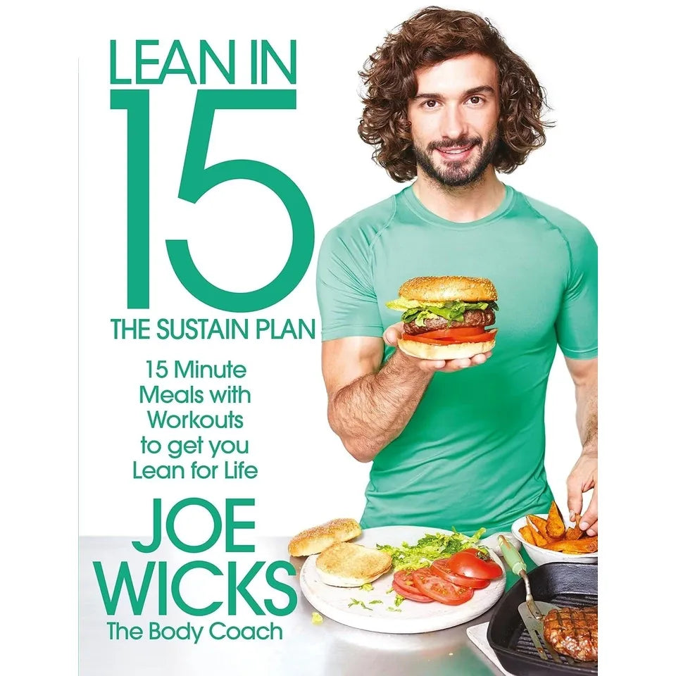30 Day Kick Start Plan,Lean in 15 - the Sustain Plan 2 Books Collection Set