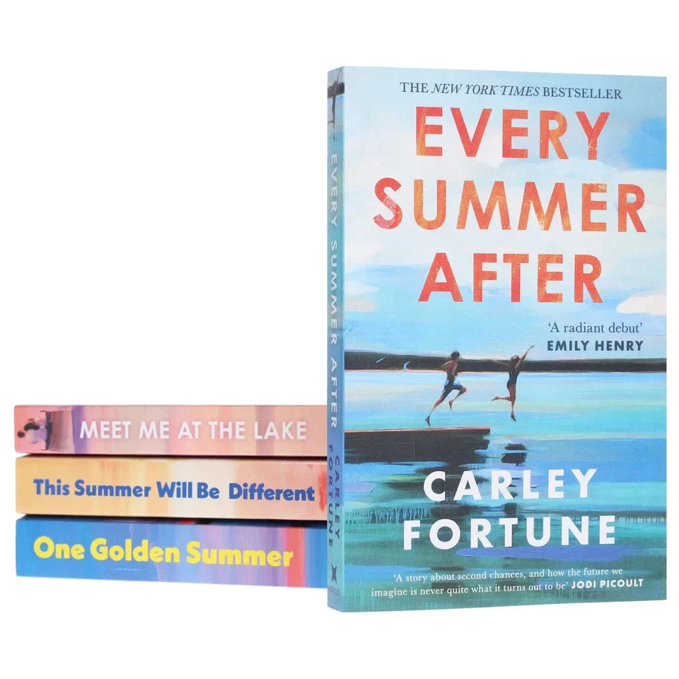 Carley Fortune Novels 4 Books Collection Set (Every Summer After, Meet Me at the Lake, This Summer Will Be Different and One Golden Summer)