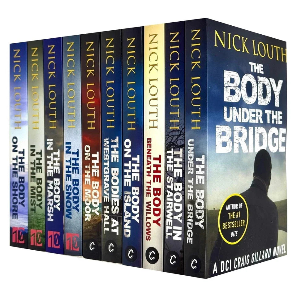 DCI Craig Gillard Crime Thrillers Series 10 Books Collection Set by Nick Louth