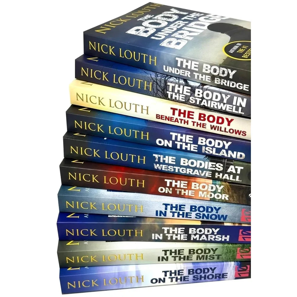 DCI Craig Gillard Crime Thrillers Series 10 Books Collection Set by Nick Louth