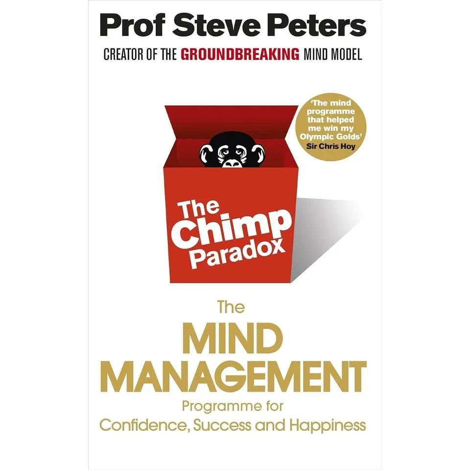 Chimp Paradox Prof Steve Peters, It's Not Always Depression 2 Books Collection Set