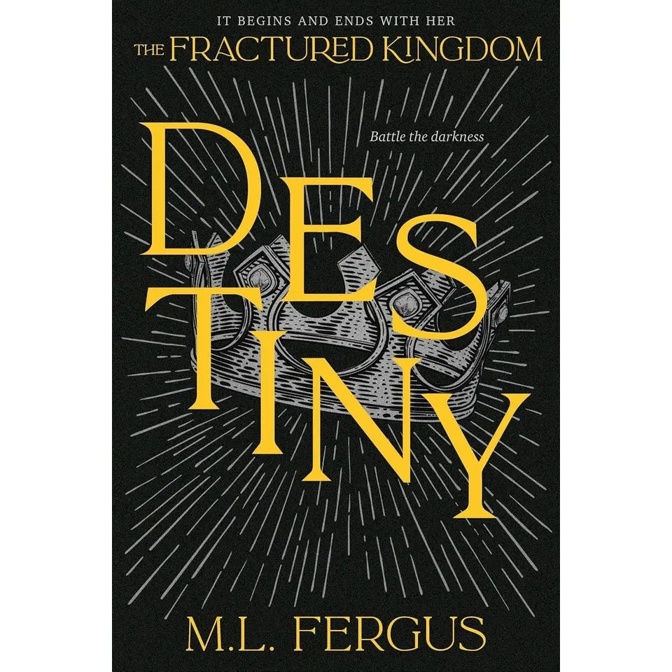 Fractured Kingdom Series 3 Books Collection Set By M.L Fergus( Prophecy,Odyssey,Destiny)