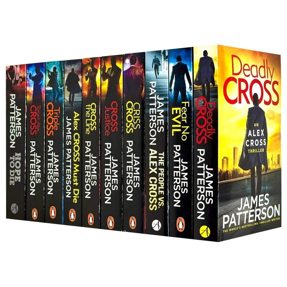 James Patterson Alex Cross Series (22-31) Collection 10 Books Set