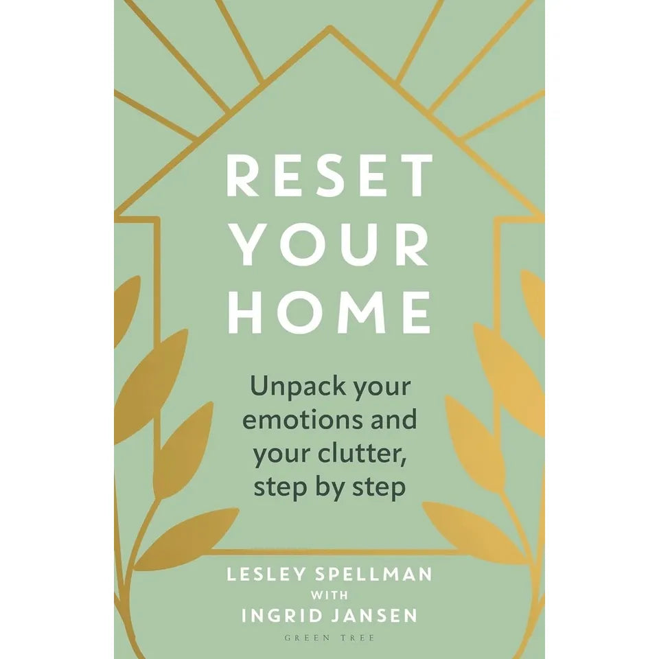 Decluttering Isn’t Therapy Clara Wren,Reset Your Home Lesley Spellman 2 Books Collection Set