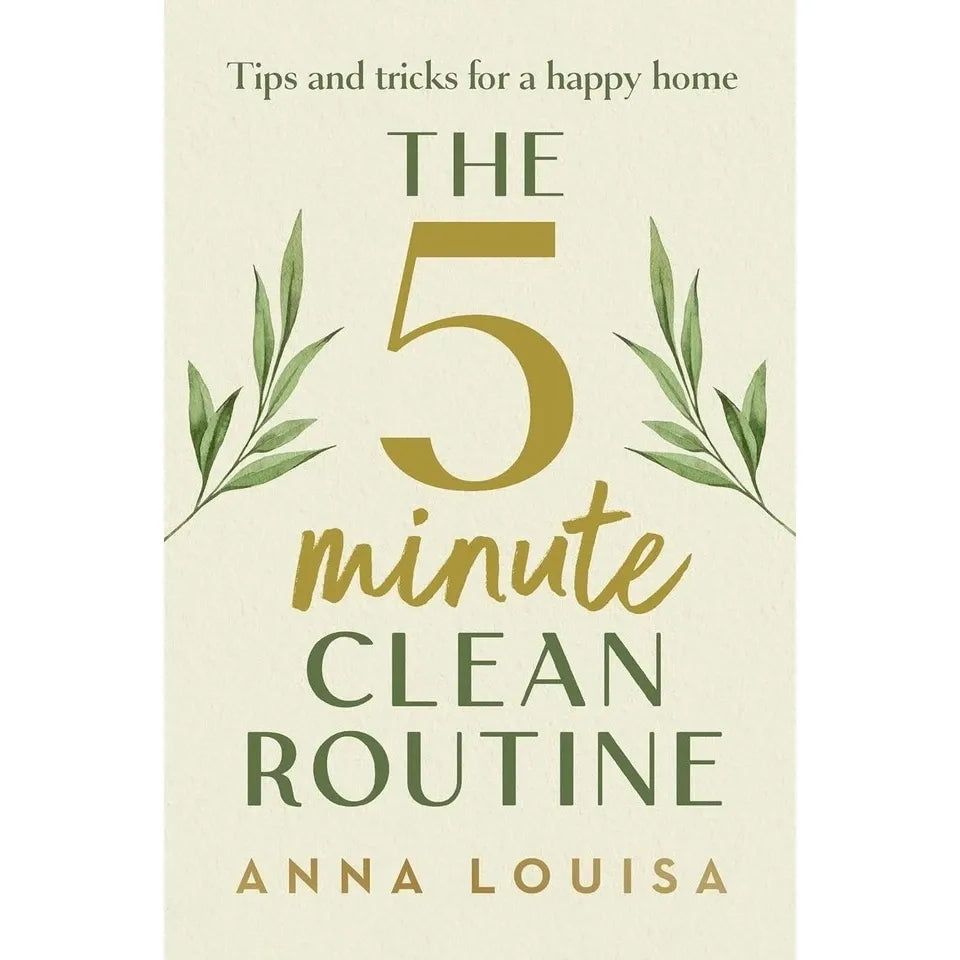 5 Minute Clean Routine (HB) Anna Louisa,Decluttering Isn’t Therapy Clara Wren 2 Books Collection Set