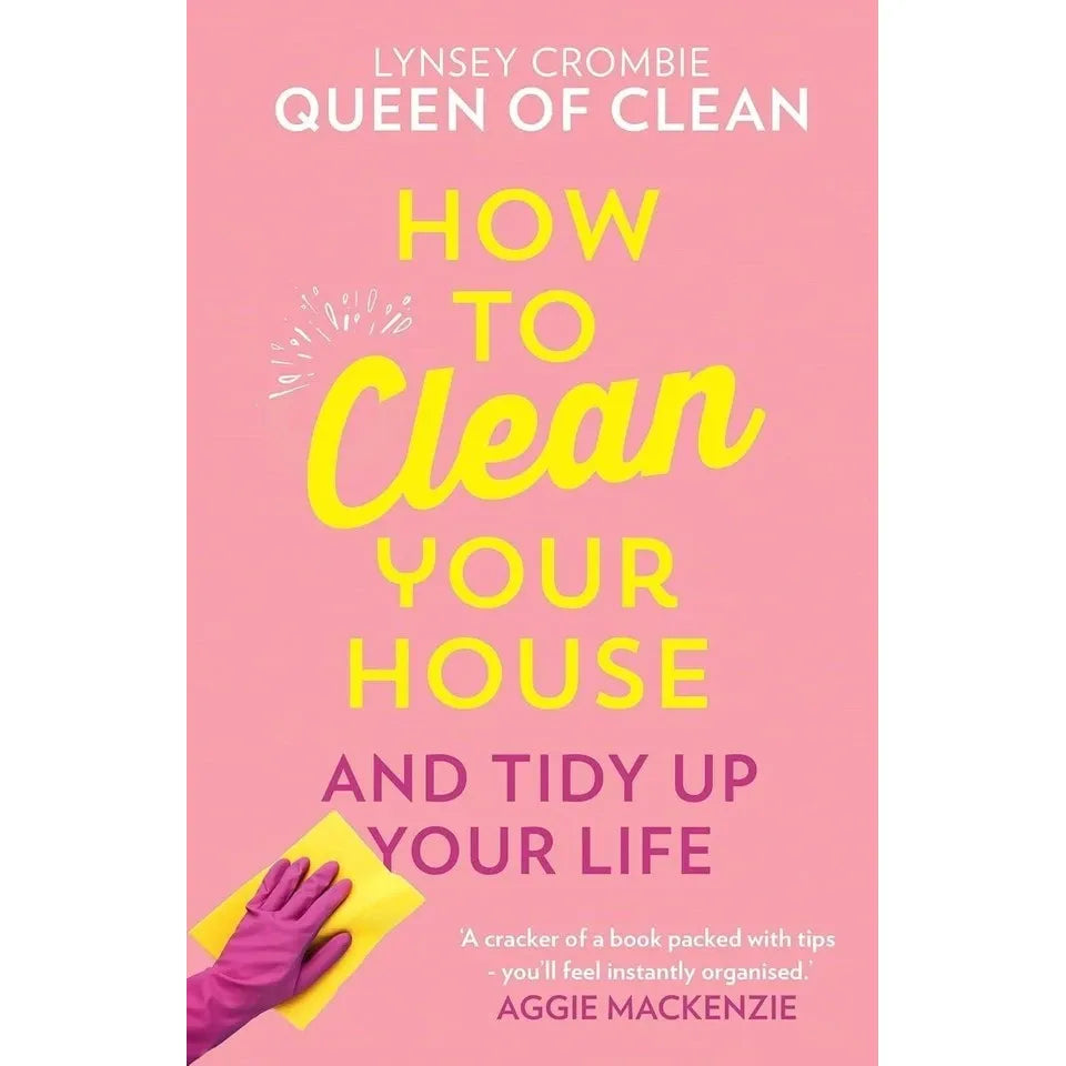 How To Clean Your House Lynsey Queen of Clean,Decluttering Isn’t Therapy Clara Wren 2 Books Collection Set