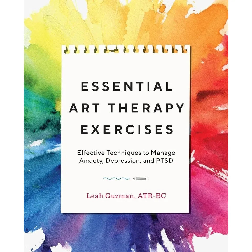 Essential Art Therapy Exercises,DIY Therapy Knox Ellery 2 Books Collection Set
