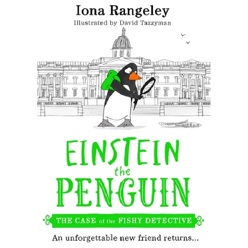 Einstein the Penguin Series 3 Books Collection Set by Iona Rangeley (Einstein the Penguin, The Case of the Fishy Detective, The Case of the Polar Poachers)