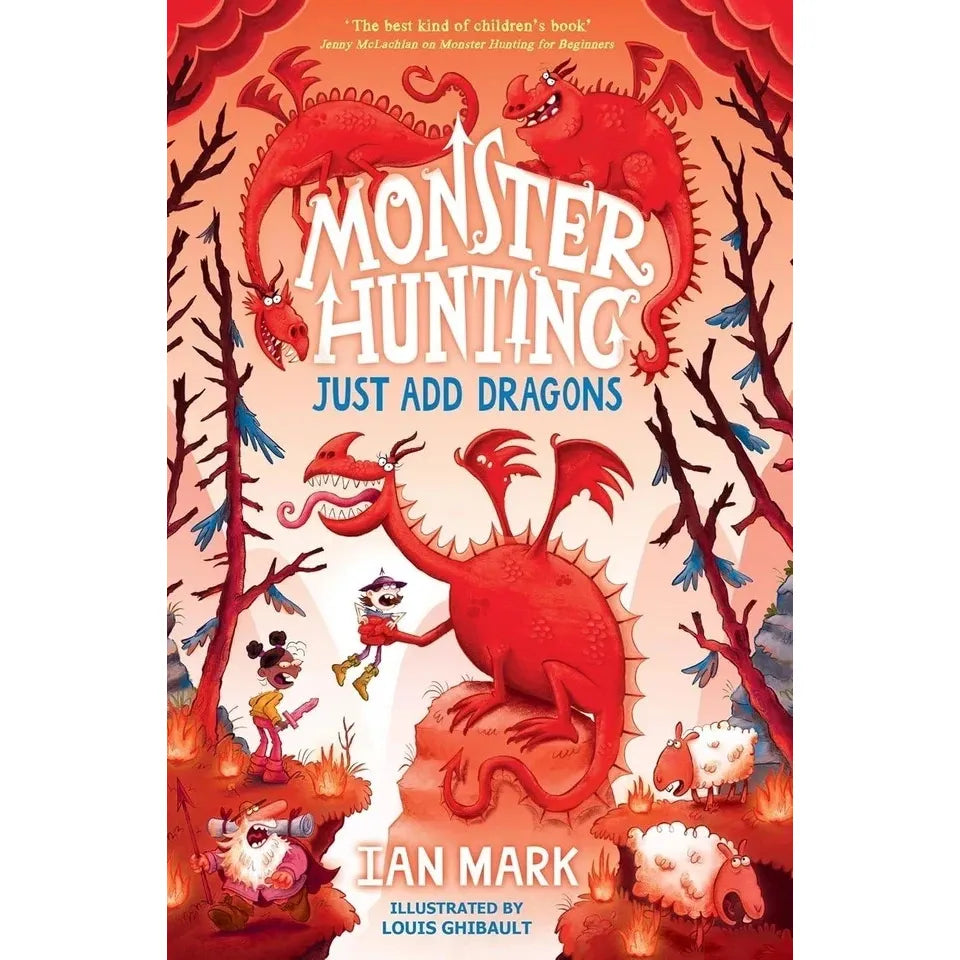 Monster Hunting Series 3 Books Collection Set by Ian Mark (Monster Hunting For Beginners, Monsters Bite Back, Just Add Dragons)