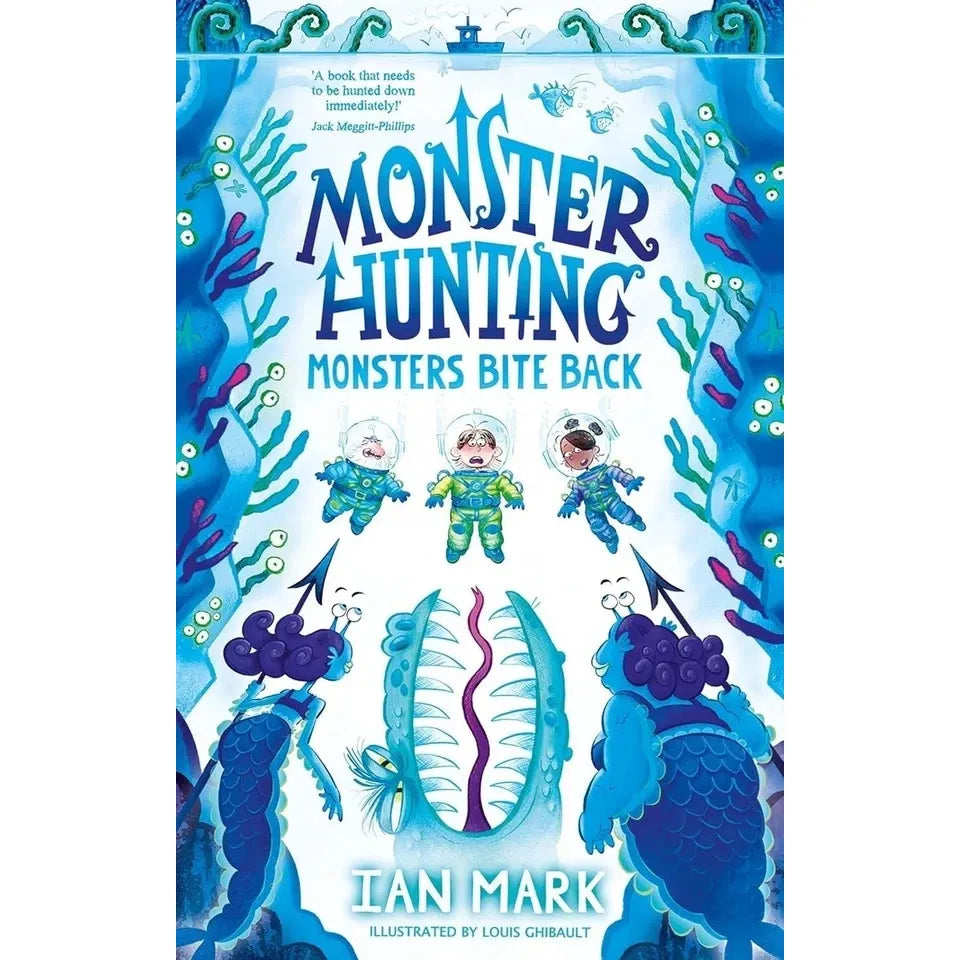 Monster Hunting Series 3 Books Collection Set by Ian Mark (Monster Hunting For Beginners, Monsters Bite Back, Just Add Dragons)