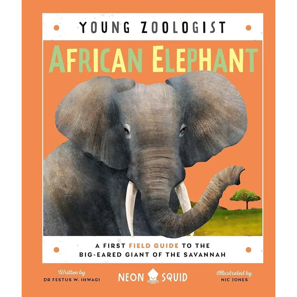 Young Zoologist Series 9 Books Collection Set by Neon Squid (Humpback Whale, Emperor Penguin, African Elephant, Giant Panda, Koala, Honey Bee, Gray Wolf, Green Sea Turtle, Tiger)