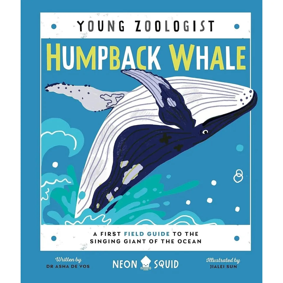 Young Zoologist Series 9 Books Collection Set by Neon Squid (Humpback Whale, Emperor Penguin, African Elephant, Giant Panda, Koala, Honey Bee, Gray Wolf, Green Sea Turtle, Tiger)