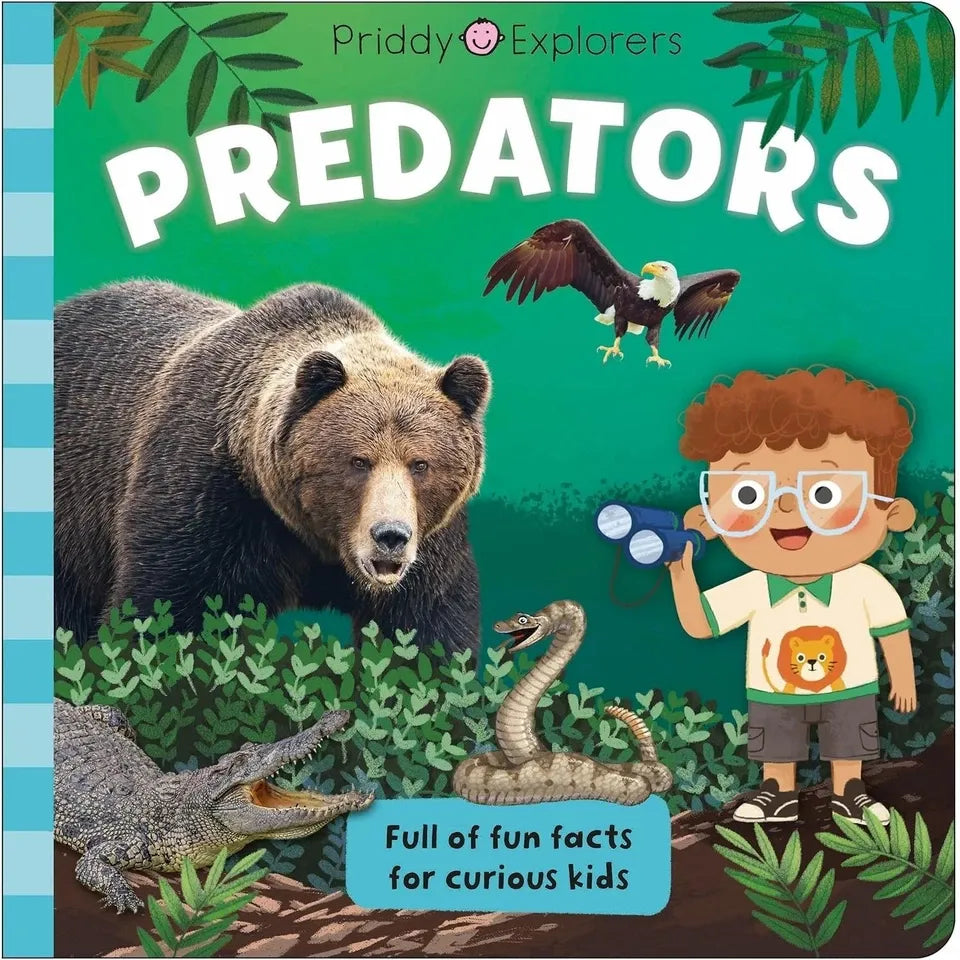 Priddy Explorers Series 8 Books Collection Set by Priddy Books, Roger Priddy (Space, Sharks, Dinosaurs, Human Body, Bugs and Slugs, Volcanoes Rocks and Minerals, Mega Machines, Predators)