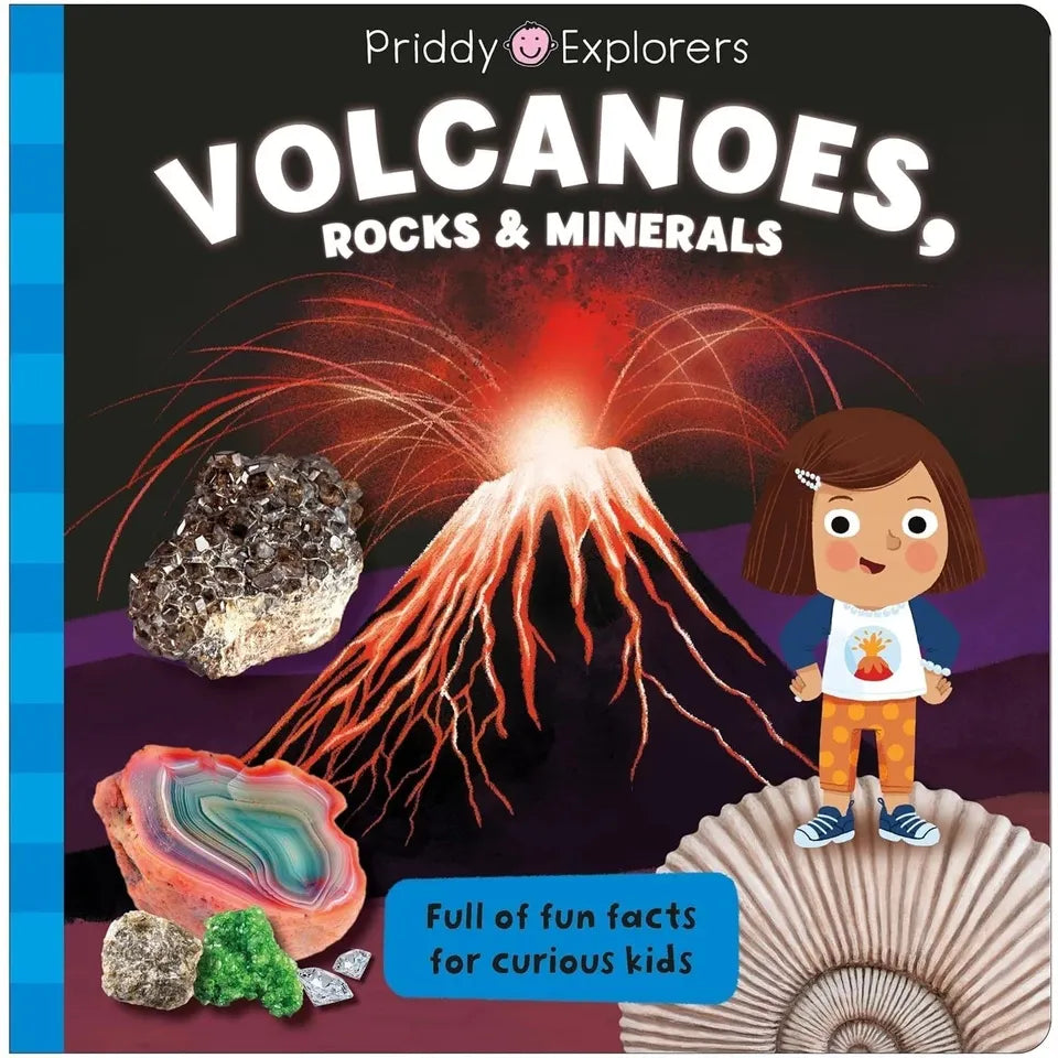 Priddy Explorers Series 8 Books Collection Set by Priddy Books, Roger Priddy (Space, Sharks, Dinosaurs, Human Body, Bugs and Slugs, Volcanoes Rocks and Minerals, Mega Machines, Predators)