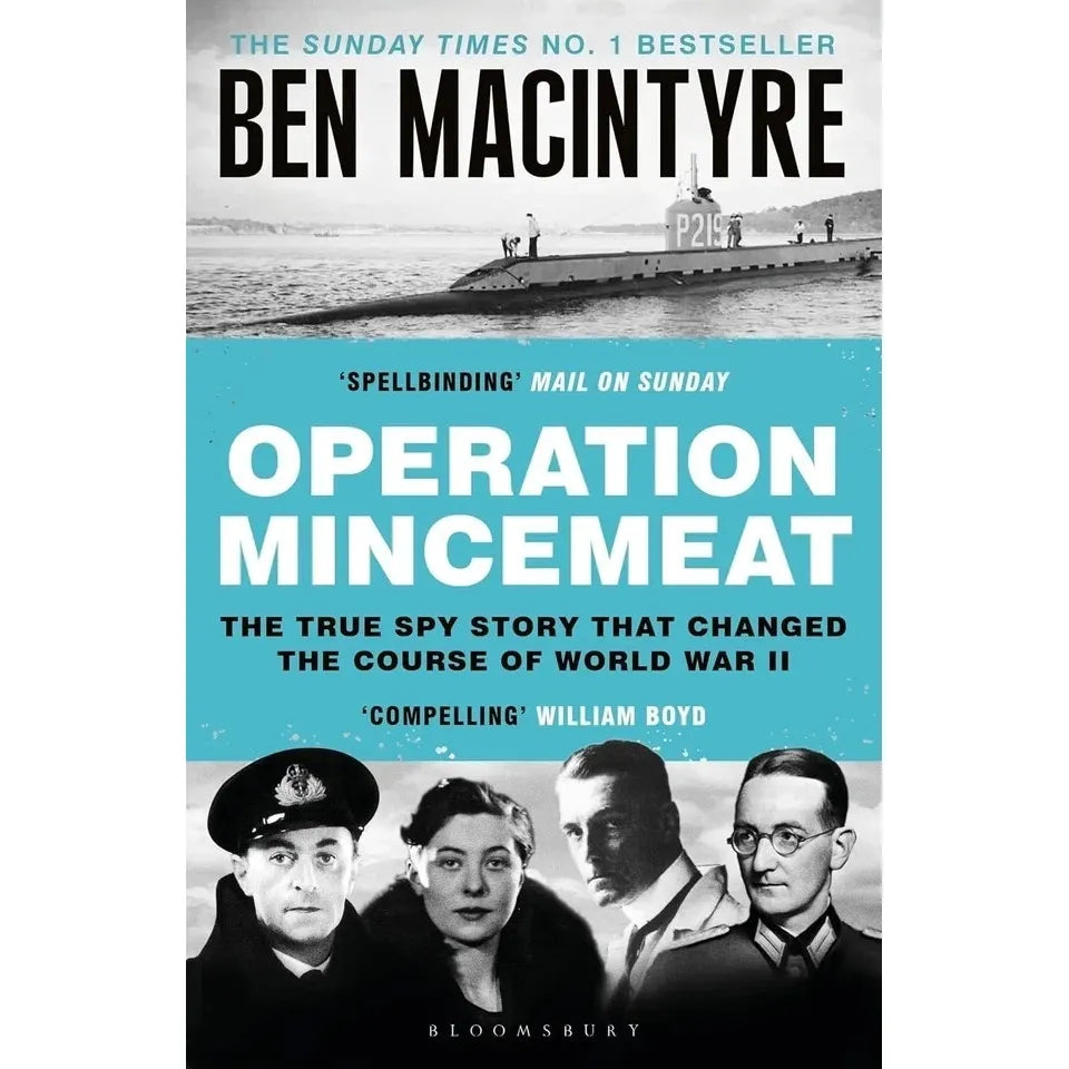 Ben Macintyre 4 Books The True Story Collection Set(Double Cross, Operation Mincemeat ,A Foreign Field  & Agent Zigzag)