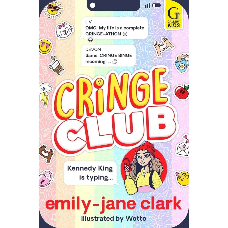 Cringe Club Series 2 Books Collection Set by Emily-Jane Clark(Cringe Club &  Battle of the Besties )