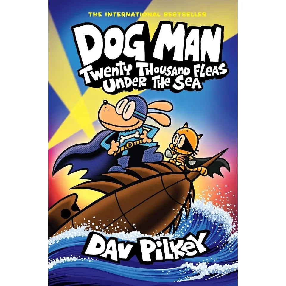 Dog Man Series 11-14 Collection 4 Books Set By Dav Pilkey