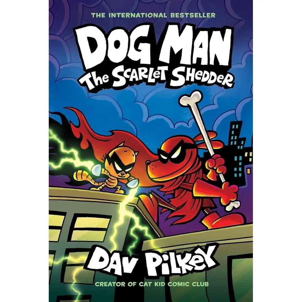 Dog Man Series 11-14 Collection 4 Books Set By Dav Pilkey