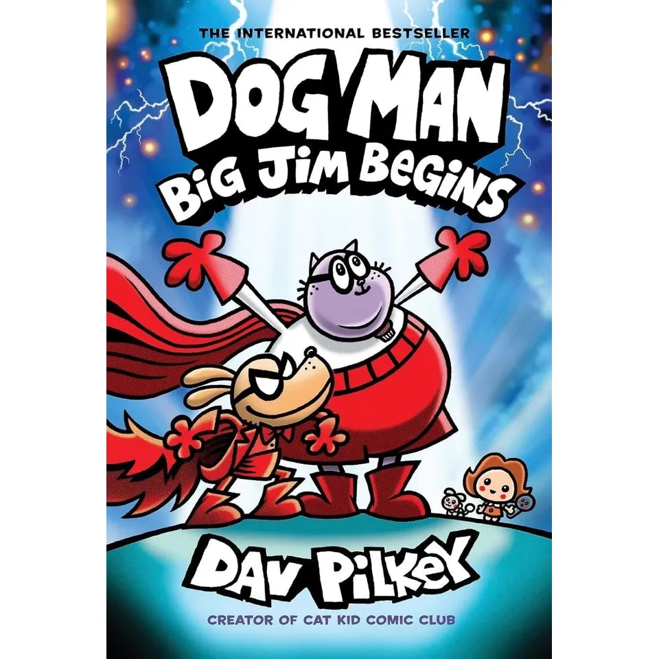 Dog Man Series 11-14 Collection 4 Books Set By Dav Pilkey