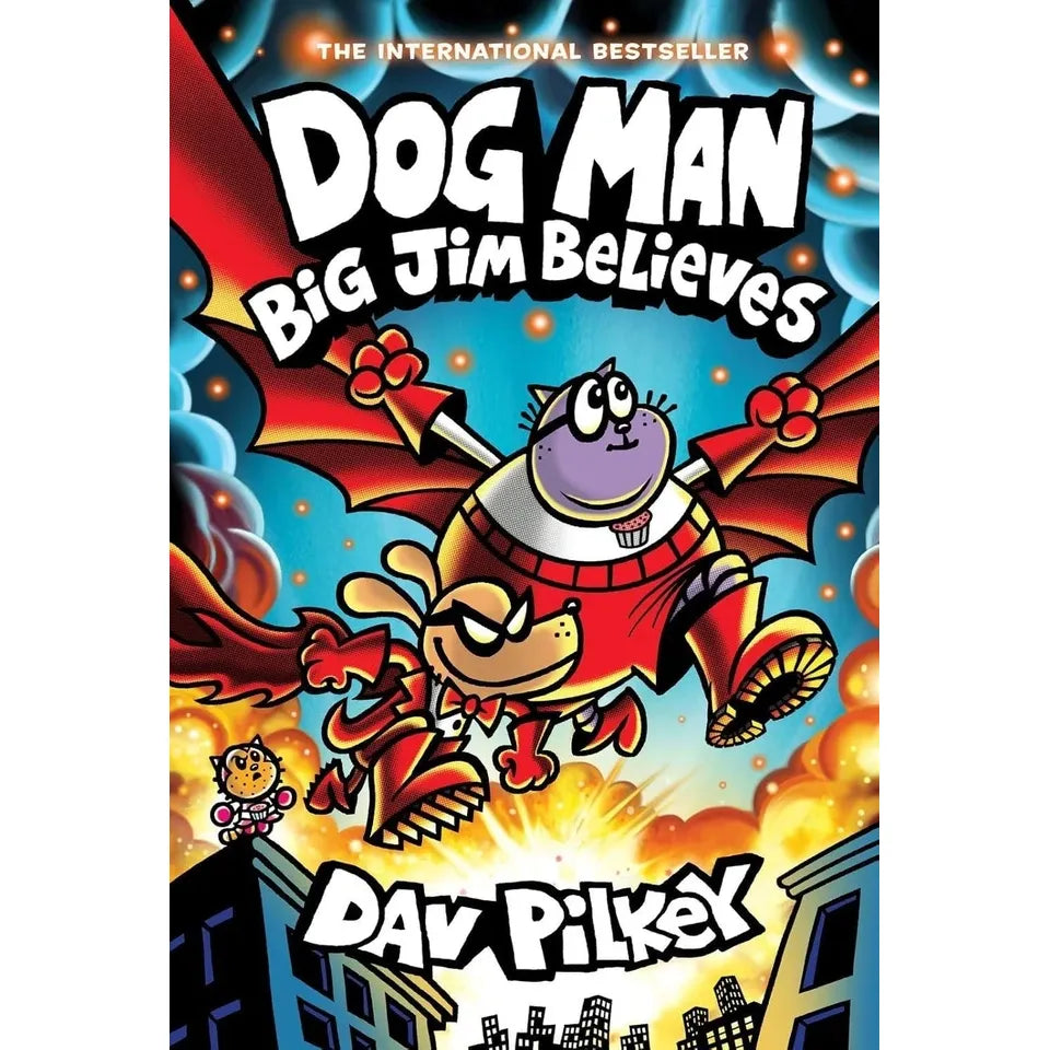 Dog Man Series 11-14 Collection 4 Books Set By Dav Pilkey