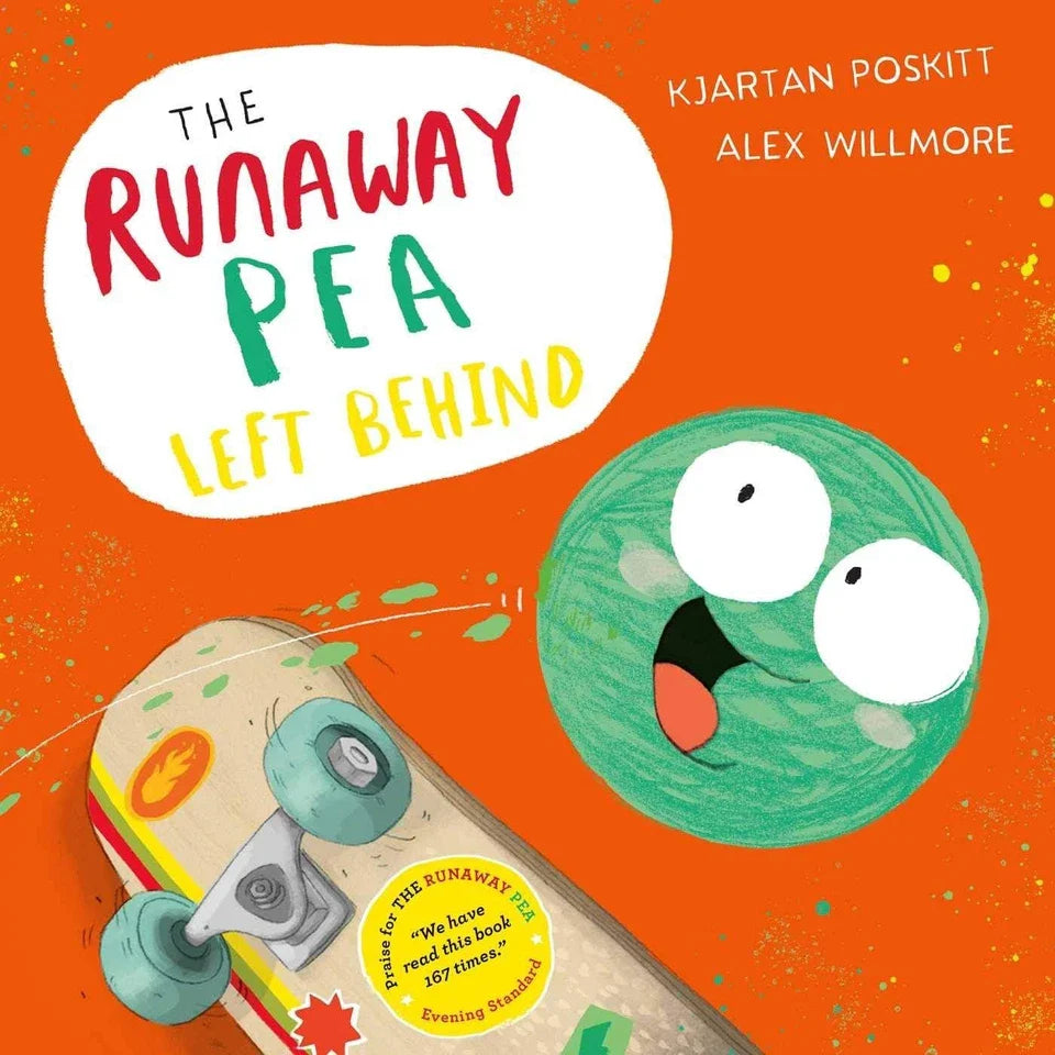 The Runaway Pea Series 3 Books Collection Set (The Runaway Pea ,The Runaway Pea Washed Away  & The Runaway Pea Left Behind)