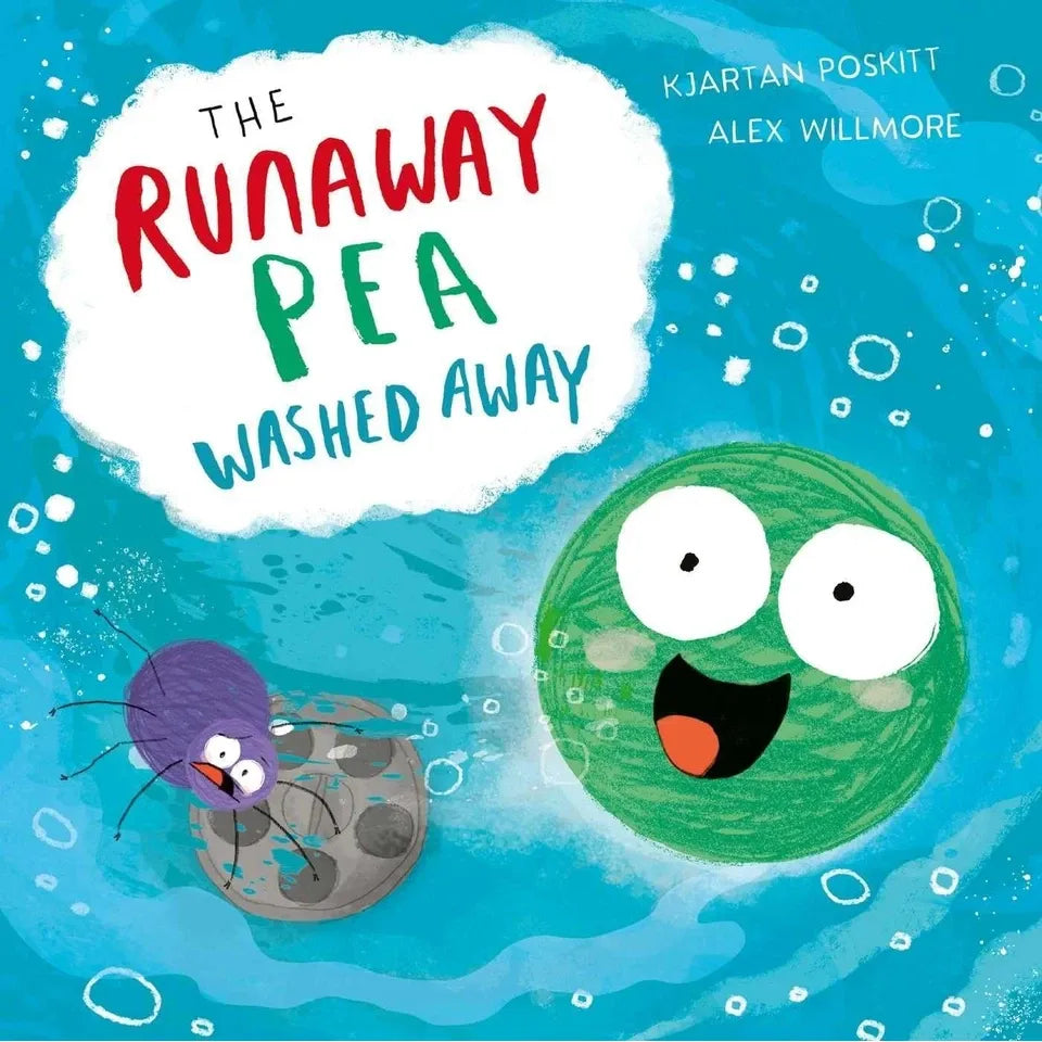 The Runaway Pea Series 3 Books Collection Set (The Runaway Pea ,The Runaway Pea Washed Away  & The Runaway Pea Left Behind)
