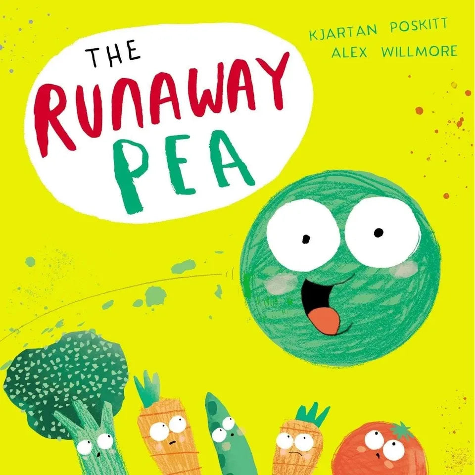 The Runaway Pea Series 3 Books Collection Set (The Runaway Pea ,The Runaway Pea Washed Away  & The Runaway Pea Left Behind)