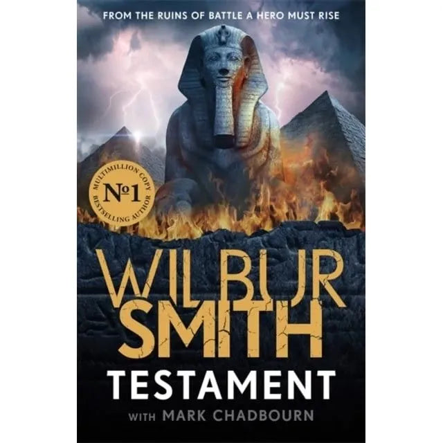 The Egyptian Series 6-10 Collection 5 Books Set by Wilbur Smith (Pharaoh ,The New Kingdom, Titans of War, Testament & House of Two Pharaohs)
