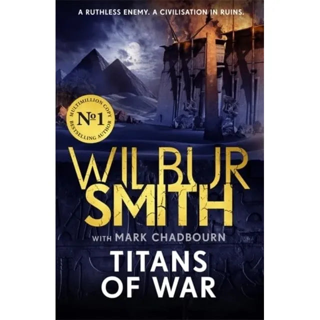 The Egyptian Series 6-10 Collection 5 Books Set by Wilbur Smith (Pharaoh ,The New Kingdom, Titans of War, Testament & House of Two Pharaohs)