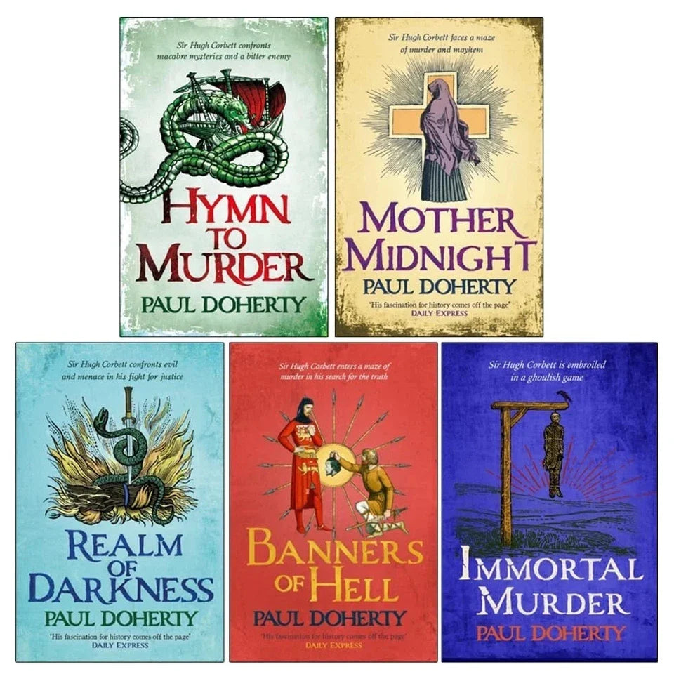 Hugh Corbett Medieval Mysteries Series 21-25 Collection 5 Books by Paul Doherty
