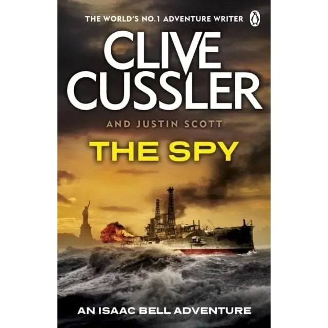 Isaac Bell Series 1-5 Books Collection Set by by Clive Cussler & Justin Scott