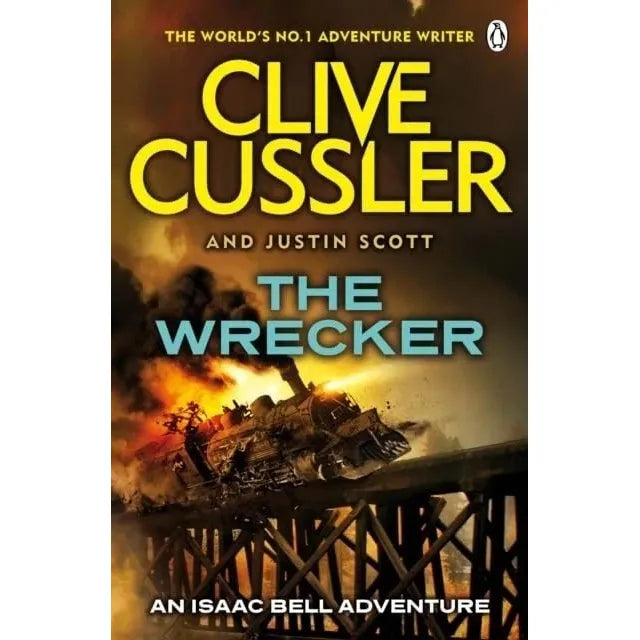 Isaac Bell Series 1-5 Books Collection Set by by Clive Cussler & Justin Scott