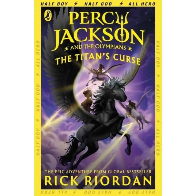 Percy Jackson and the Olympians Series 1-7 Books Collection Set by Rick Riordan