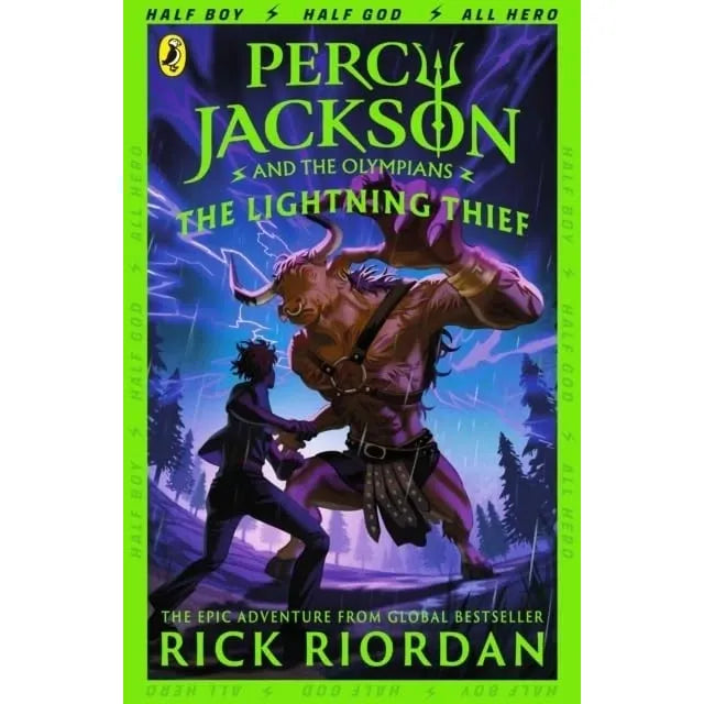 Percy Jackson and the Olympians Series 1-7 Books Collection Set by Rick Riordan