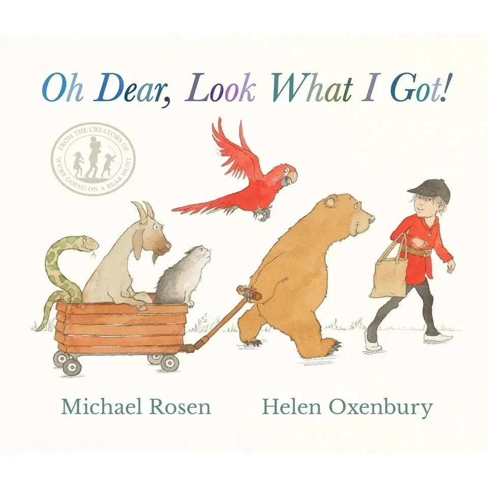 Michael Rosen Collection 3 Books Set(Little Rabbit Foo Foo,Oh Dear, Look What I Got! [] & We're Going on a Bear Hunt)