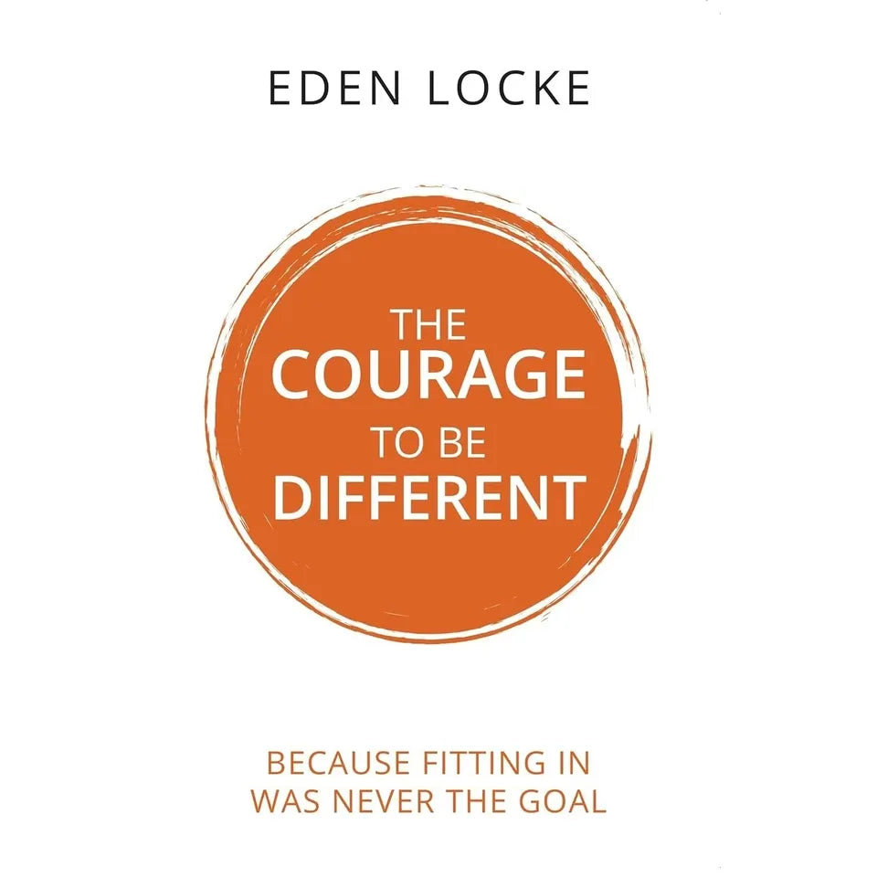 Courage to beHappy Ichiro Kishimi,Courage To Be Different Eden Locke 2 Books Collection Set