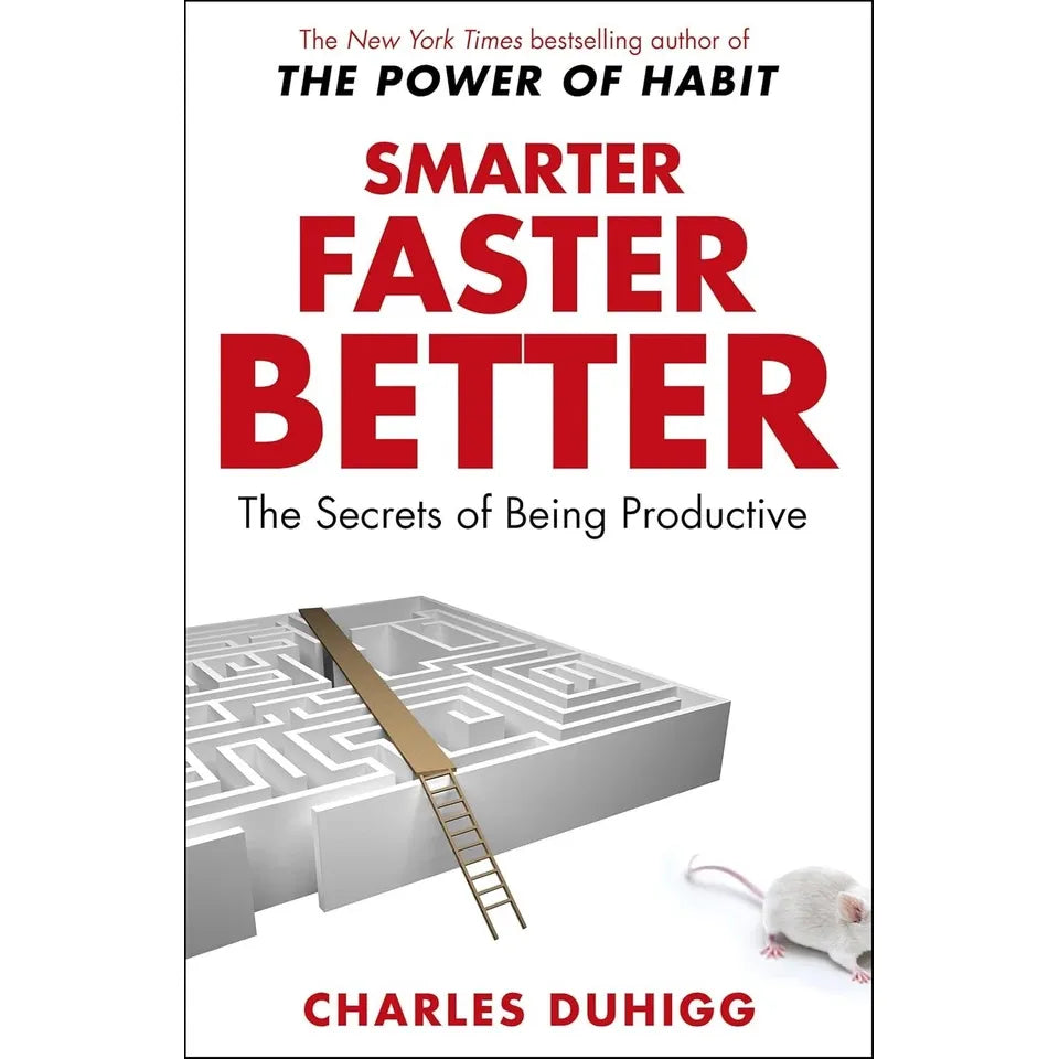 Talk of Tactics,Smarter Faster Better,How To Talk To Everyone 3 Books Collection Set