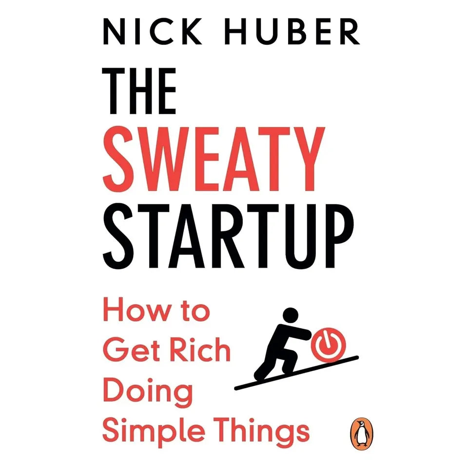 Open Later by June Calder,Sweaty Startup by Nick Huber 2 Books Collection Set