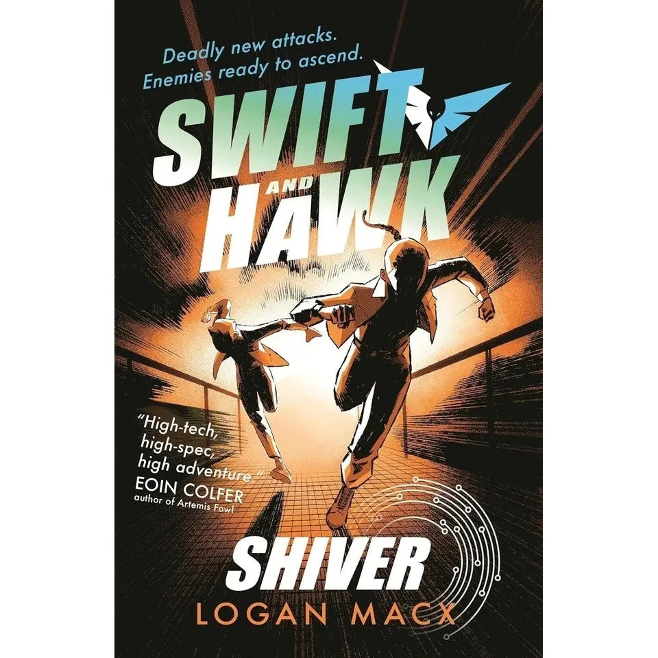 Swift and Hawk Series 4 Books Collection Set By Logan Macx (Undercover,Supernova,Cyberspies & Shiver)