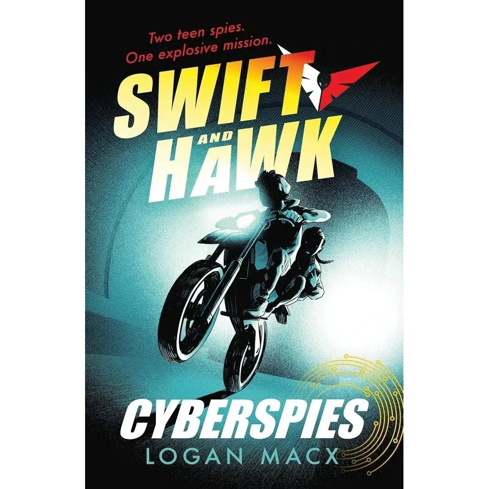 Swift and Hawk Series 4 Books Collection Set By Logan Macx (Undercover,Supernova,Cyberspies & Shiver)