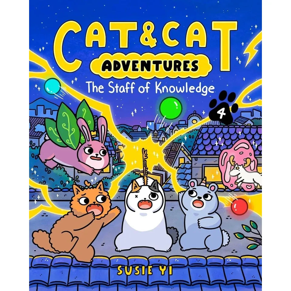 Cat & Cat Adventures Series 5 Books Collection Set By Susie Yi