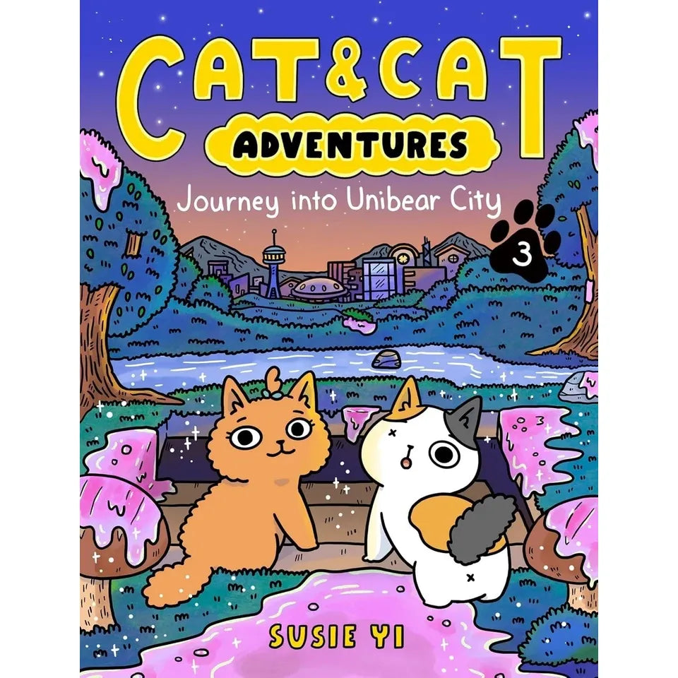 Cat & Cat Adventures Series 5 Books Collection Set By Susie Yi