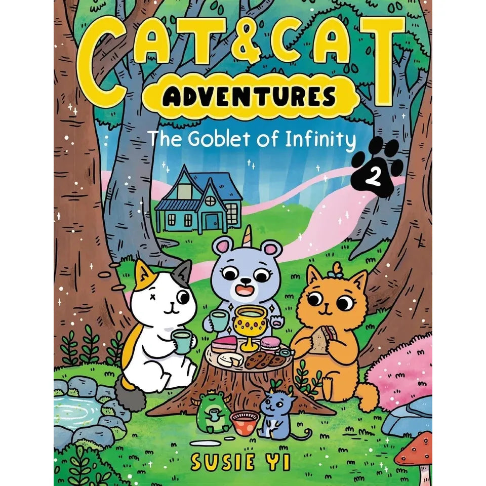 Cat & Cat Adventures Series 5 Books Collection Set By Susie Yi