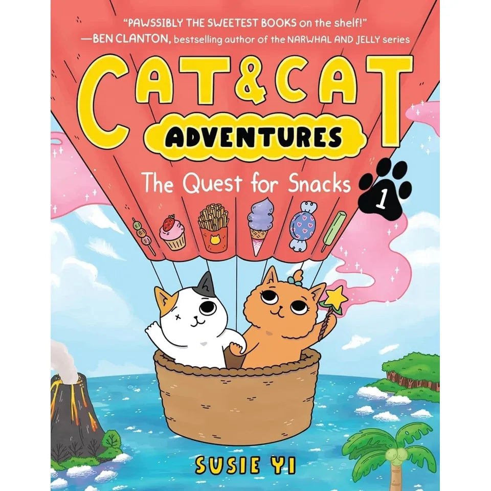 Cat & Cat Adventures Series 5 Books Collection Set By Susie Yi