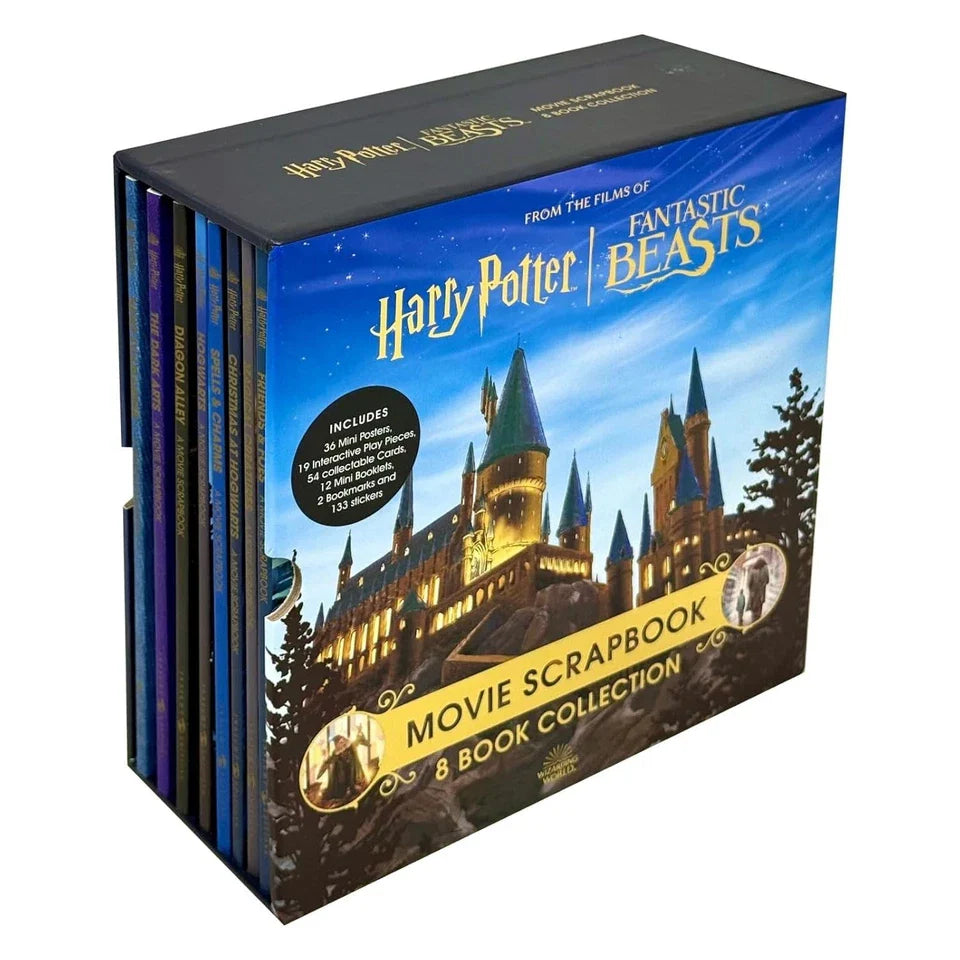 Wizarding World Movie Scrapbooks–Harry Potter & Fantastic Beasts 8 Books Box Set